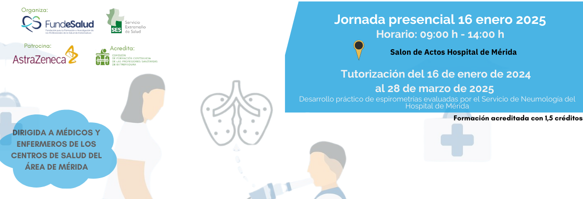 Curso formación tutelada en espirometría (6ª EDICIÓN)